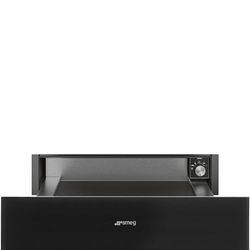 Smeg CPR115B3 Warming Drawer for Dishes, Stainless Steel