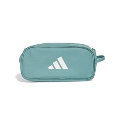 adidas Uniseks-Kind PENCIL CASE 2, Powder Teal/White, One size