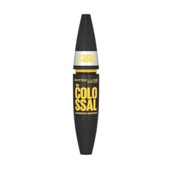 Maybelline New York Waterproof Mascara for Volume, Long-Lasting Black Mascara, The Colossal 36H, No. 1 Very Black, 1 x 10 ml
