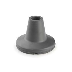 Zarivy Tappo Esterno in Gomma Ø 22 mm con Base Larga, Ideale per stampelle e apportando stabilità e aderenza al Movimento.