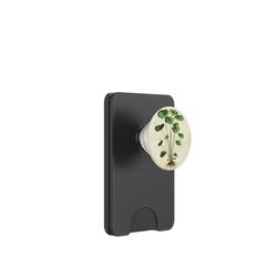 Planta De Dinero Chino Vintage Ilustración Científic PopSockets PopWallet para MagSafe
