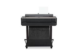 HP DesignJet T650 Stampante per Grandi Formati da 61 cm 5HB08A, Formati supportati da A4 ad A1, velocità 81 Pagine A1 all’Ora, Gigabit Ethernet, USB Hi-Speed 2.0, Wi-Fi, Garanzia 2 Anni, Nero