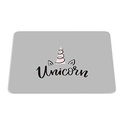 Bonamaison, Alfombrilla Rectangular para ratón con Estampado Digital, Base Antideslizante, para Oficina y hogar, tamaño: 22 x 18 cm