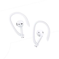 TerraTec Add - Ganchos para Auriculares Apple AirPods, Color Blanco