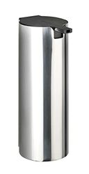 WENKO Turbo-Loc® Distributeur de Savon en Acier Inoxydable Detroit pour Le Montage Mural Brillant