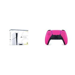 Playstation PS5 Slim & DualSense Wireless Controller Nova Pink