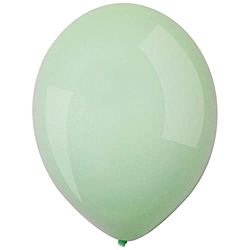 Amscan 9906929 9906929-100 - Globos de látex (13 cm de diámetro), color verde