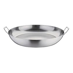 Vogue GG720 Poêleà paella en fer Noir 508 mm