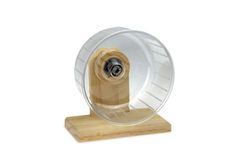 Karlie Bogie Wheel, loopfiets voor knaagdieren, kunststof, transparant, diameter 15 cm