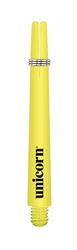 Unicorn Gripper 3 Flair Ejes de Dardos, Unisex, Amarillo, Medium 44.2mm 1.03g