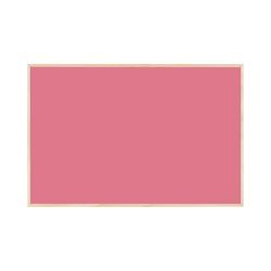 Bi-Office Lavagna Magnetica Earth New Basic Fuchsia, 88,5 x 58,5 cm, Superficie in Acciaio Laccato, Cornice in Pino Naturale