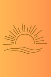Sunshine Notebook (orange-yellow ombre)