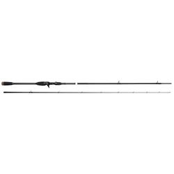 Savage Gear Canna da pesca con esche artificiali, SG2 Crankbait Specialist Baitcasting Rod per pesci predatori, luccio perca lucioperca, 2,28 m azione moderata, robusta, nera, Unisex