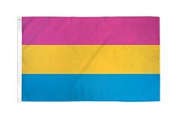 AZ FLAG Bandiera PANSESSUALITÀ 150x90cm - Bandiera Orgoglio PANSESSUALE 90 x 150 cm