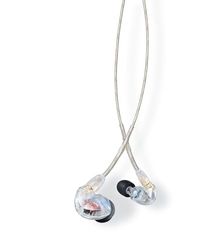 Shure SE425-CL Geluidsisolerende oortelefoons met Dual High Definition MicroDrivers