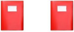 Display Book - Premium Quality 104 Pockets A4 Display Book Folder 208 Sides Flexi Cover Presentation Folder by Arpan (Red - Pack of 2)