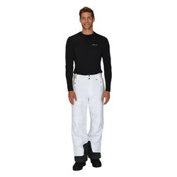 ARCTIX Pantaloni da Sci isolati da Montagna da Uomo, Bianco, Taglia L/30