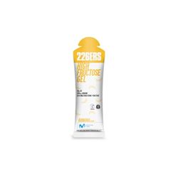 226ERS - High Fructose Gel, Gel Energético para Deportistas, con Maltodextrina y Fructosa, Vegano y Sin Gluten, Aporte Hidratos de Carbono, Sabor Banana, 1 Gel x 80 g