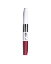 Maybelline SuperStay 24 Hour Dual Ended Lipstick 195, Raspberry, 9 Ml