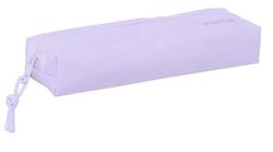 Safta - Portatodo Rectangular Niño, Estuche Infantil, Estuche Niño, Ideal para Niños en Edad Escolar, Cómodo y Versátil, Calidad y Resistencia, 22x7x40 cm, Color Morado Claro