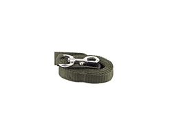 JANUEL - Hondenlijn van polyester – lengte 150 cm x breedte 25 mm – groen