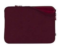 MW Funda para Portátil Compatible con Apple Macbook Pro 13, Funda para Portátil 13 pulgadas con Memory Foam Acolchada, Funda Protectora para Portátil con Cremallera Anti-Rayado, Estaciones (13", Vino)