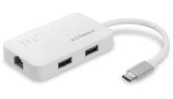 Edimax EU-4308 - Hub USB-C a 3 Puertos USB 3.0 con Gigabit Ethernet