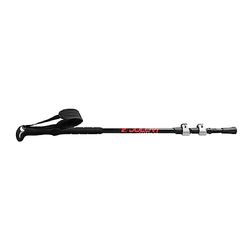 Trekkingstok Joluvi Carbon, Klamp 2.0, zwart