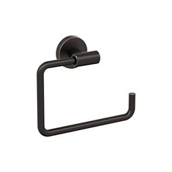 Arrondi - Toallero de Bronce aceitado contemporáneo de 164 mm de Longitud