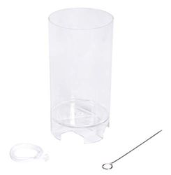 Rayher 3117200 Moule à bougies, cylindrique, plat, 1 pce, hauteur 10,5 cm, ø 6 cm