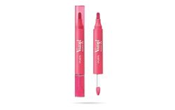 Pupa Rossetto + Gloss Labbra Vamp! Marker Duo, con Acido Ialuronico - 3 in 1 Definisce, Colora e Riempie, Contouring Labbra - Disponibile in 9 Varianti Colore (006 Dragon Fruit)