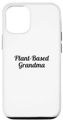 Coque pour iPhone 14 Pro Design grand-mère à base de plantes / design végétalien à base de plantes