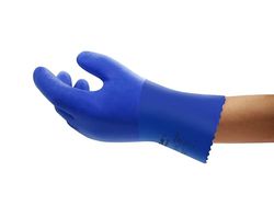 Ansell Edge 14-662 Guanti di sicurezza da lavoro, Protezione meccanica, taglia 10 (XL), Blu (12 Paia)