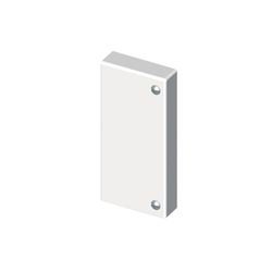 Unex 73385-42 U42X Ändlock, Vit, 150 mm Höjd x 60 mm Bredd