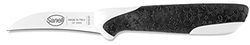 Sanelli Sakura Couteau à légumes 7 cm, acier inoxydable, noir/blanc
