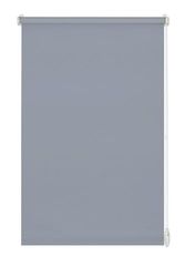 Gardinia Easyfix Uni 32906 Estore de rolo para segurar ou colar, opaco, com todas as peças de montagem incluídas, cor azul fumado, 60 x 150 cm (largura x altura)