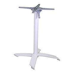 Vacchetti 6458180000 Tafelvoet, aluminium, wit, groot