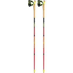 LEKI ULTRATRAIL FX.ONE - Bastone pieghevole, misura 135 cm, colore: Rosso