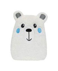 Bolsa de agua caliente de oso 2 en 1● Peluche plano para bebés y niños ● Acción caliente y fría ● Botella de agua caliente seca microondas ● Perlas de cerámica ● Adecuado para todas las edades ● Plic