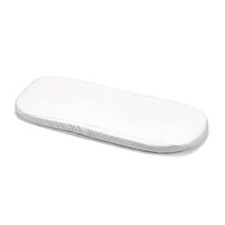 Cambrass - Lençol-capa Tencel, impermeável e ajustável, lençol de baixo protetor, respirável, fibras hipoalergénicas, máximo conforto com termorregulação, moisés 35 x 80 x 7 cm branco