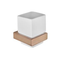 Strohm TEKA - Porta spazzolini da denti, oro rosa