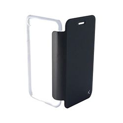 KSIX smart your tech Flip Case for iPhone SE 2022 SE 2020 8 7 Semi Hard Black