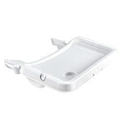 hauck Alpha Tray Bandeja para cadeira alta para Alpha Plus e Beta Plus | acessório para cadeiras de bebé evolutivas de madeira para crianças de 6 a 24 meses | placa regulável e removível para comer e