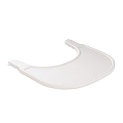 hauck Dienblad voor kinderstoel, evolutionair alpha plus of Beta Plus, dienblad voor kinderstoel hauck van gerecycled kunststof, GRS, één klik zonder gereedschap, beige