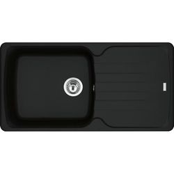 Franke 114.0676.241 Fregadero, Negro Mate