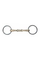 HKM 540496 Double Brisure 18 mm, Argentan, Acier Inoxydable Anneaux, M