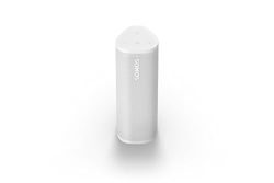 Sonos Roam 2 | Lichtgewicht draagbare waterproof speaker met bluetooth, wifi, 10 uur batterijduur en stembediening voor binnen en buitenshuis - Wit