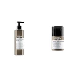 L'Oréal Professionnel Kit Balsamo Liquido + Mini Crema Senza Risciacquo, Per Tutti i Tipi di Capelli Danneggiati, Meno Danni e Maggiore Forza, Senza Solfati, Absolut Repair Molecular, 250ml + 50ml