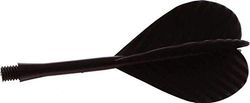 Bull's Plastic Flight 8 mm svart 52911, 10 sats = 30 stycken