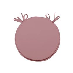 Soleil d'ocre, Alix Dessus de Chaise Bistrot, Polyester, Rose, 40 cm